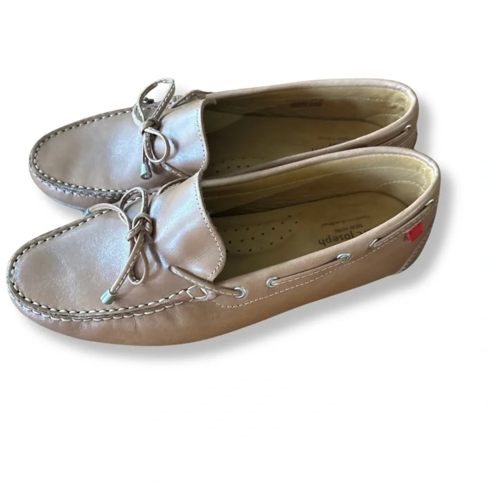Marc Joseph New York Men’s Leather Driving Loafers Tan | Size 9 | Made in Brazil